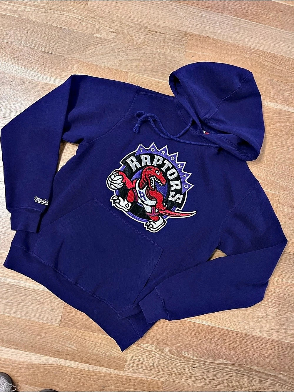 Mitchell & Ness Toronto Raptors Hardwood Classics Head Coach Pullover Hoodie